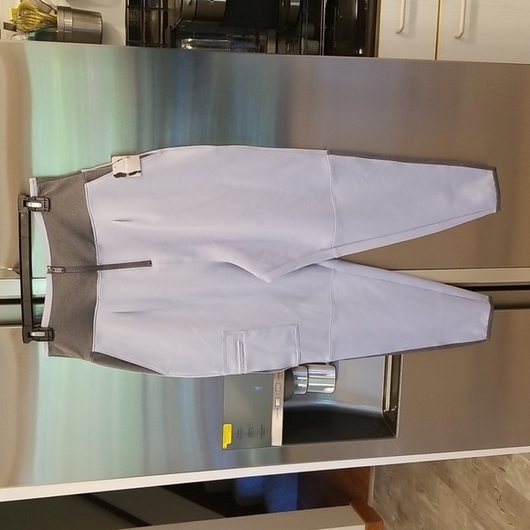 💕FREE PEOPLE MOVEMENT💕 Round the Block Jogger Faded Periwinkle Blue Large  NWT - Picture 6 of 14